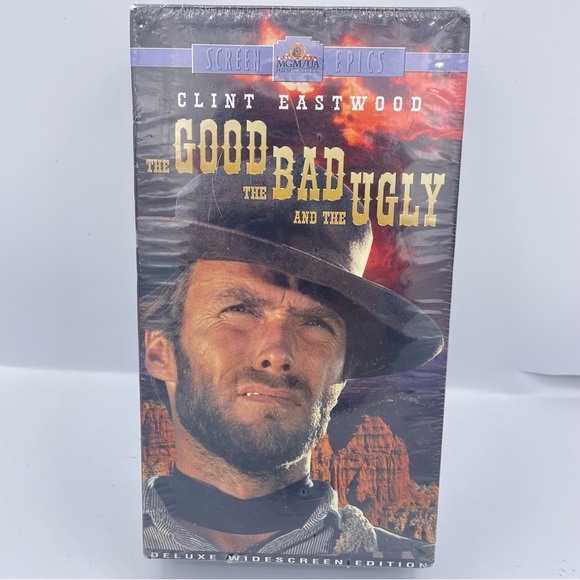 1966 vhs vintage movie The Good The Bad and The Ugly Part1, Part2 Clint Eastwood - Picture 3 of 7